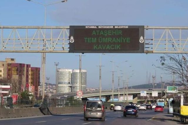 İstanbul da şaşırtan manzara!